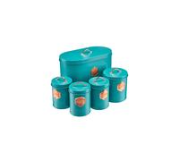 Cooks Professional 5 Piece Kitchen Storage Set | Teal / Copper