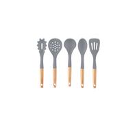 Cooks Professional 5 Piece Silicone Utensil Set | Grey
