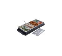 Cooks Professional 5-Section Buffet Warmer 9.6 Litre Capacity with Hotplate Function & Adjustable Temperature Control Dial | 450W X-Large Portable Electric Food Serving Tray | Black