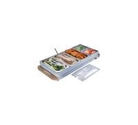 Cooks Professional 5 Section Buffet Warmer | 9.6L | Nordic Grey