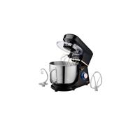 Cooks Professional Stand Mixer 1200W with 6 Speeds & Pulse, 7L S-Steel Mixing Bowl, Splash Guard, Whisk, Beater & Dough Hook | Electric Kitchen Mixer for Cakes, Bread, Baking | Black & Rose Gold