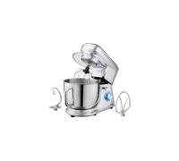 Cooks Professional Stand Mixer 1200W with 6 Speeds & Pulse Function, 7L Stainless Steel Mixing Bowl, Splash Guard, Whisk, Beater & Dough Hook | Electric Kitchen Mixer for Cakes, Bread, Baking | Silver