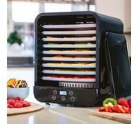 Cooks Professional Food Dehydrator 500W with 9 Trays, Adjustable Temperature Control & Timer | Fruit Meat Jerky Vegetables Healthy Snack Drying Machine for Home Kitchen Countertop | 9 Tier