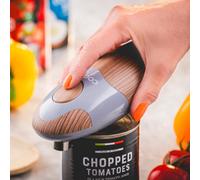 Cooks Professional Electric Can Opener | Automatic Cordless Tin Opener for Arthritic & Arthritis Hands | Hands Free Operation Can Openers | One Touch Design (Nordic Grey)