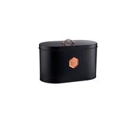 Cooks Professional Bread Bin | Black / Copper