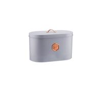 Cooks Professional Bread Bin | Grey / Copper