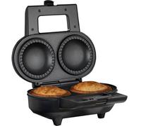 Cooks Professional Deep Fill Pie Maker With Crimping Edge, Pastry Cutter, Spatula & Non-Stick Edges - 2-Pie Capacity