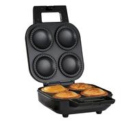 Cooks Professional Deep Fill Pie Maker with Crimping Edge, Spatula & Pastry Cutter | 4-Pie Capacity | Perfect for Savory, Fruit, Meat & Veg Homemade Pies | Non-Stick Plates for Easy Use & Cleanup