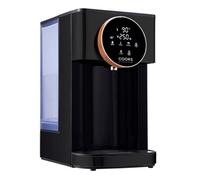 Cooks Professional Digital Hot Water Dispenser 2600W with 4L Tank | Energy Saving Fast Boil | Adjustable Dispense & Temperature | Boil Dry Protection | Descale Function & Filter | Black & Rose Gold