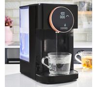 Cooks Professional Digital Hot Water Dispenser 2600W with 4L Tank | Energy Saving Fast Boil | Adjustable Dispense & Temperature | Boil Dry Protection | Descale Function & Filter | Black & Rose Gold