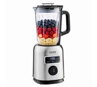Cooks Professional 1400W Digital Power Blender with 1.7L Capacity, 10 Speeds, Stainless Steel Body, Smoothie, Ice Crush & Milkshake Programmes | Large Blending Machine | Fruit Smoothies Maker | Silver