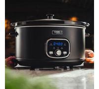 Cooks Professional 6.5 Litre Digital Slow Cooker High, Low, Delay & Warm, Cooks Professional