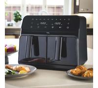 Cooks Professional Dual Air Fryer Oven Cooker Digital Twin XL 8L Healthy Oil Free Double Basket