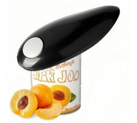 Cooks Professional Electric Can Opener,Automatic Can Openers for Seniors, Arthritic Patients A Great Kitchen Gadget,Hands Free Operation Can Openers,One Touch Design (Black)