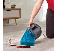 Carpet Washer Upholstery Cleaner Machine Handheld Compact Portable by Zennox Cooks Professional Grey One Size