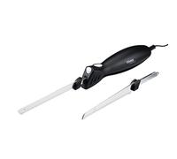 Cooks Professional Electric Knife with Two Serrated Stainless-Steel Blades, Safety Switch & Ergonomic Handle | Perfect for Meat Slicing, Carving, Poultry, Bread, Fruit & Vegetables