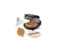 Electric Pizza Oven Set with Board, Paddles, Baking Sheet & Cutter Cooks Professional Black One Size