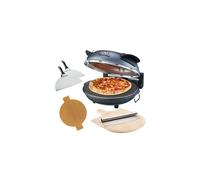 Cooks Professional Authentic Stone Baked Pizza Maker Oven Grey, Grey