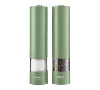 Cooks Professional Electric Salt and Pepper Mill Set | Green