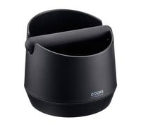 Cooks Professional Espresso Knock Box - Coffee Grounds Bin - Black Cooks Professional Black