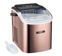 Cooks Professional 12KG Ice Maker Machine with Scoop | Countertop Ice Cube Maker for Home, Kitchen, Bar | Large Capacity 1.3L Water Tank | Quick & Easy with 2 Ice Size Options | No Plumbing | Copper