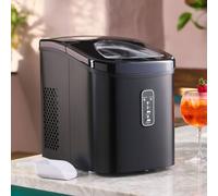 Cooks Professional Ice Maker Machine with Scoop & 2.2L Tank - Makes 14KG Per Day in Black Cooks Professional Black