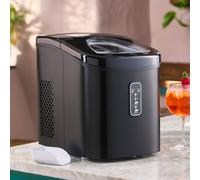 Cooks Professional Ice Maker Machine with Scoop & 2.2L Tank - Makes 14KG Per Day in Black Cooks Professional Black