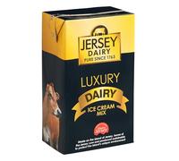 Cooks Professional Jersey Luxury Soft Serve Ice Cream Mix | 1L | Creamy Taste Icecream Mixture for Home or Commercial Use, Vanilla Flavour