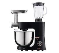 Food Baking Stand Mixer 8 Speed 8 Litre Mixing Bowl 1800W - Black & Rose Gold