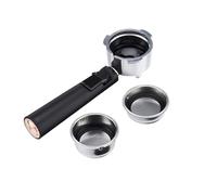 Cooks Professional Portafilter and Filter Twin Pack for Retro Espresso Machine | Black & Copper