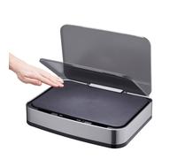 Cooks Professional Replacement Sensor Lid for 75L Recycling Bin | LID ONLY | Battery Powered | Silver/Black