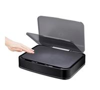 Cooks Professional Replacement Sensor Lid for 75L Recycling Bin | LID ONLY | Battery Powered | Black/Black