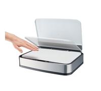 Cooks Professional Replacement Sensor Lid for 75L Recycling Bin | LID ONLY | Battery Powered | White/Silver