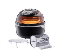 Cooks Professional Rotisserie Air Fryer 1300W - Energy Efficient Halogen Oven Digital Fryer With 10L Capacity