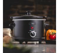 Cooks Professional Slow Cooker 2.5 Litre Removable Ceramic Bowl Timer