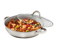 Saute Pan with Glass Lid - Silver