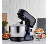 Cooks Professional Stand Mixer 1000W 8 Speeds & 4.5L Mixing Bowl - Kitchen Baking Tool in Black Cooks Professional Black