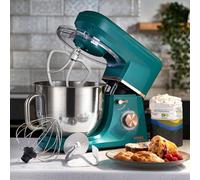 Food Baking Stand Mixer 8 Speed 7 Litre Mixing Bowl 1200W Teal / Copper Cooks Professional Copper One Size
