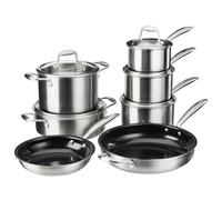 Cooks Professional Tri-Ply 7 Piece Cookware Set