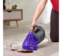 Powerful 800W Handheld Carpet and Upholstery Washer | Spot & Stain Cleaner | Car | Carpet | Pet | Grey and Purple