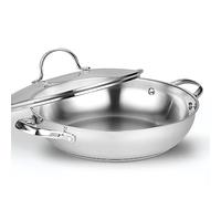 Cooks Standard 02502 Classic Everyday Chef Stir Fry Pan, 12"/30 cm, Silver
