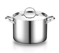 Cooks Standard 8-Quart Classic Stainless Steel Stockpot with Lid