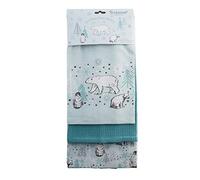 Cooksmart 1554 On a Frosty Winter Morning Pack of 3 Tea Towels