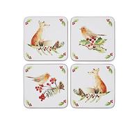 Cooksmart A Winter's Tale Pack of 4 Cork Drink Coasters