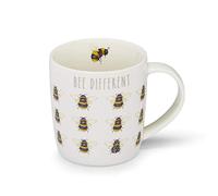 Cooksmart Bee Different Ceramic Barrel Mug for Tea & Coffee