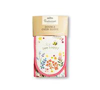 Cooksmart Bee Happy Double Oven Gloves Heat Resistant