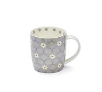 Cooksmart British Designed Barrel Coffee Mug | Ceramic Coffee Mugs for Home or Work | Large Mugs for Hot Drinks | Tea and Coffee Cups - Live Simply