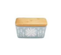 Cooksmart British Designed Ceramic Butter Dish with Lid | Large Butter Dish for All Types of Kitchens | Butter Dishes for All Sizes of Butter - Homestead