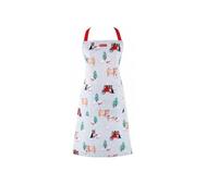 Cooksmart British Designed Christmas Apron | Aprons For Women & Men | Christmas Cooking Apron For All Types Of Kitchens | Apron For Women & Men - Christmas On The Farm (Cotton)