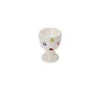 Cooksmart British Designed Egg Cups | Ceramic Egg Cup For Breakfast | Egg Poacher Cups For All Types Of Kitchen - Spotty Dotty